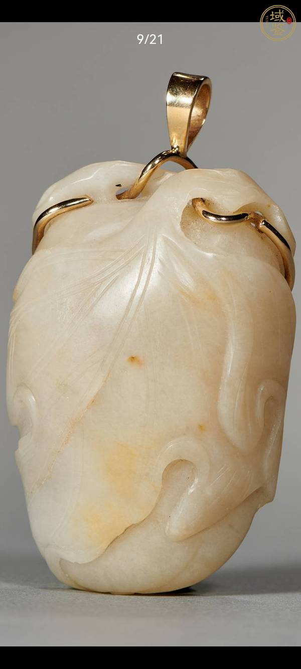 古玩玉器和田玉雕“瓜果墜”真品鑒賞圖