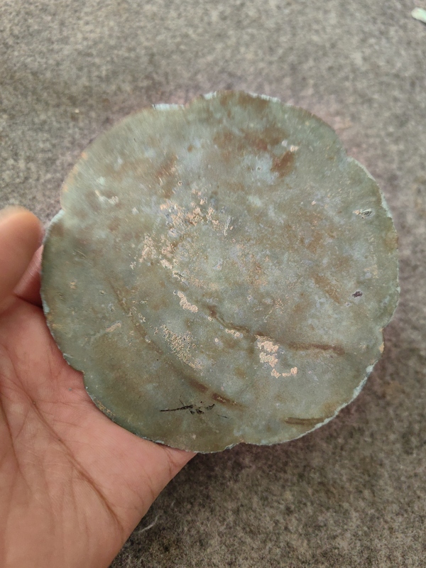 古玩銅器湖州鏡拍賣，當(dāng)前價格2200元