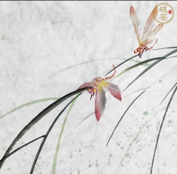 古玩字畫草蟲真品鑒賞圖