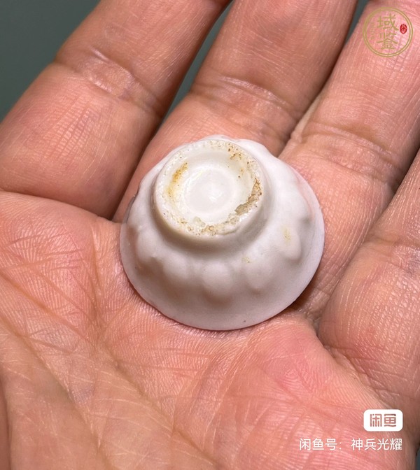 古玩陶瓷德化白瓷杯真品鑒賞圖