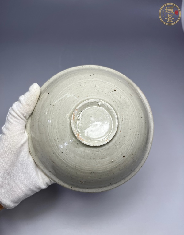 古玩陶瓷景德鎮(zhèn)青白釉芒口碗真品鑒賞圖