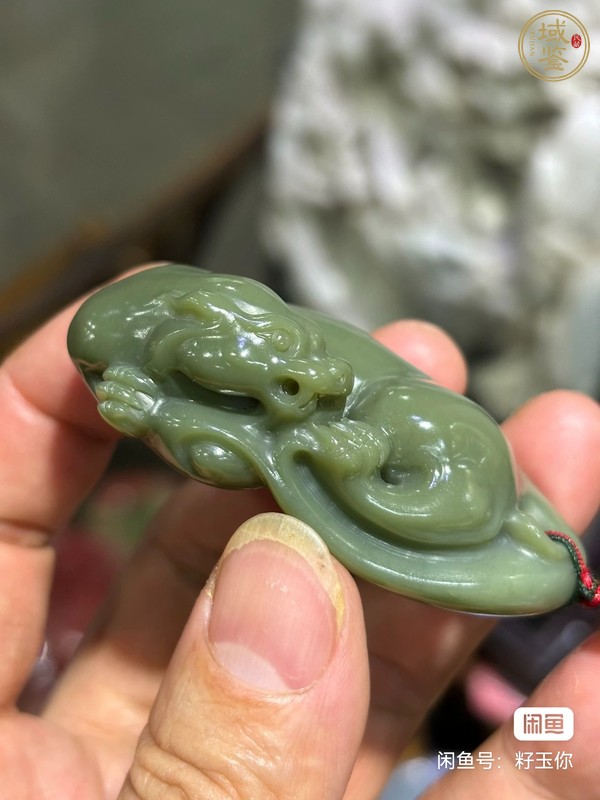 古玩玉器貔貅真品鑒賞圖
