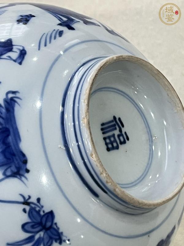 古玩陶瓷嘉萬青花碗真品鑒賞圖