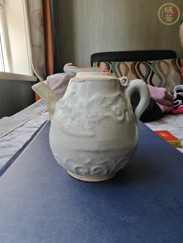 古玩陶瓷青白釉持壺真品鑒賞圖