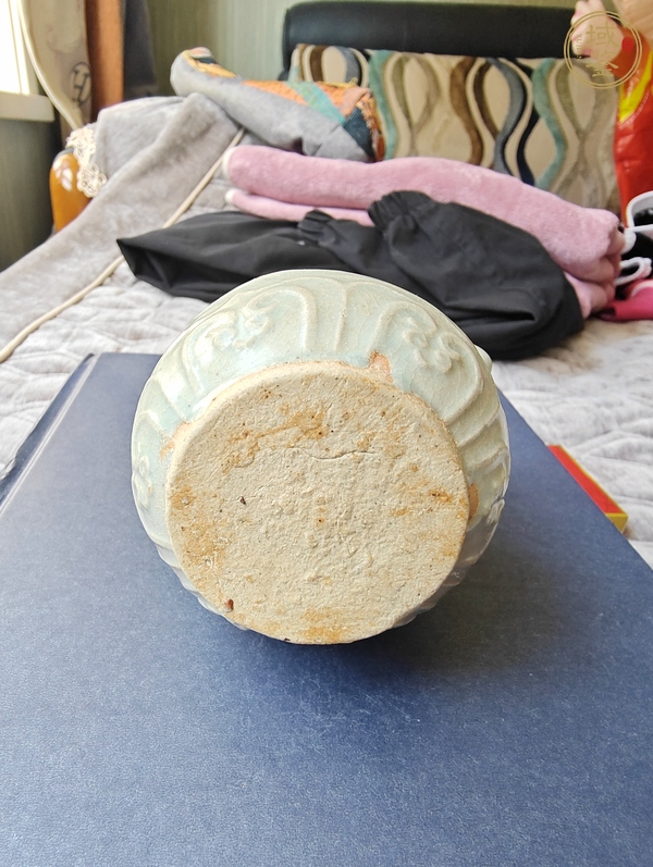 古玩陶瓷青白釉持壺真品鑒賞圖