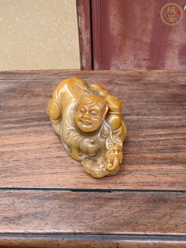 古玩雜項(xiàng)老撾石擺件真品鑒賞圖