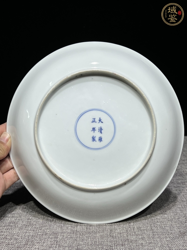 古玩陶瓷粉彩人物故事紋盤(pán)真品鑒賞圖