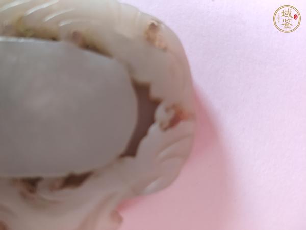 古玩玉器和田玉雕“雙鳳佩”真品鑒賞圖
