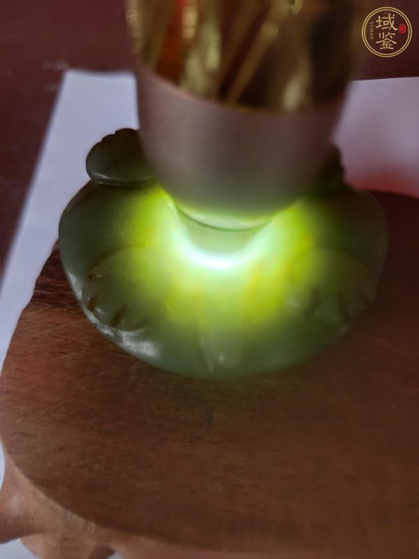 古玩玉器和田玉龜把件真品鑒賞圖
