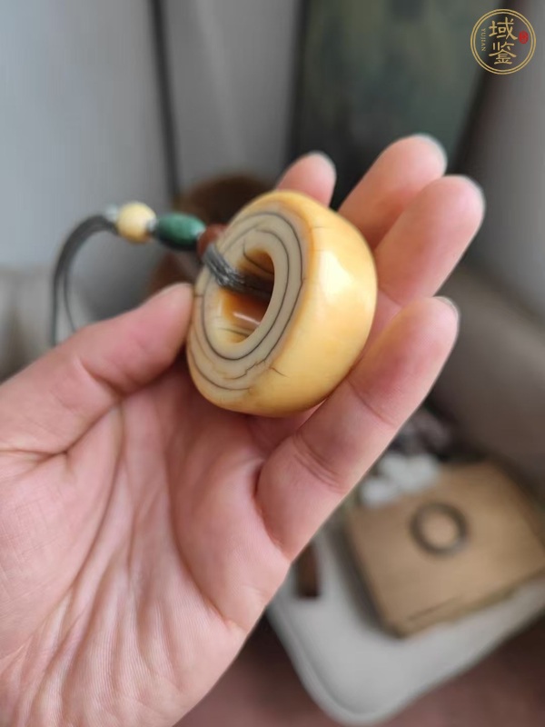 古玩雜項牙圈真品鑒賞圖
