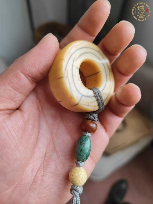 古玩雜項牙圈真品鑒賞圖