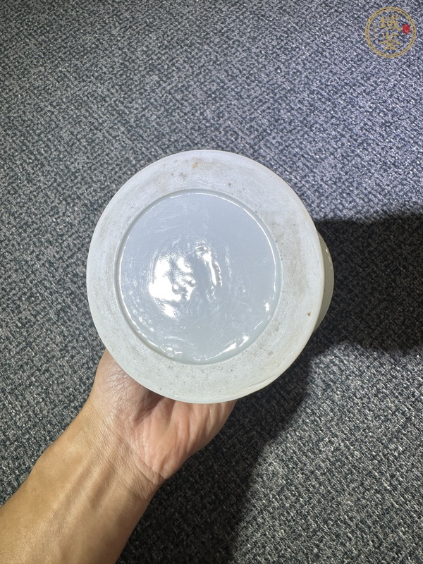 古玩陶瓷德化窯筆筒真品鑒賞圖
