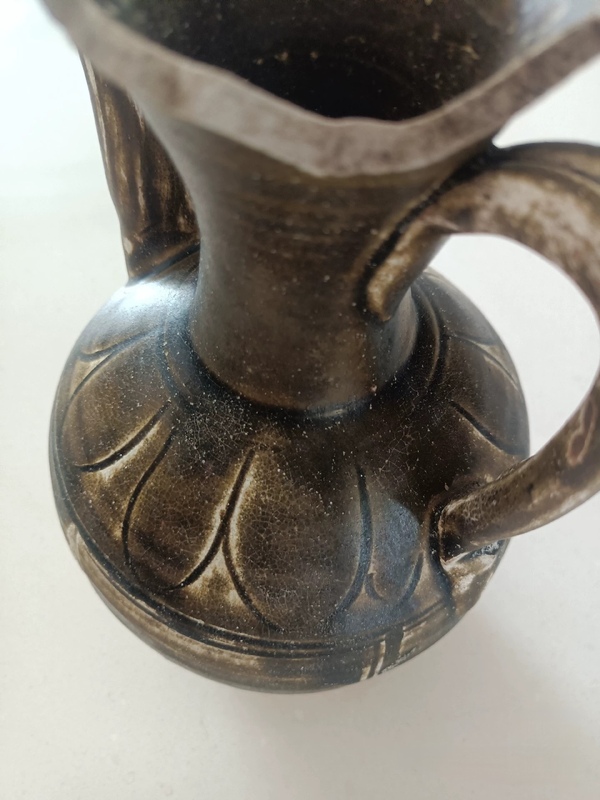 古玩陶瓷褐釉執(zhí)壺拍賣，當(dāng)前價(jià)格6800元