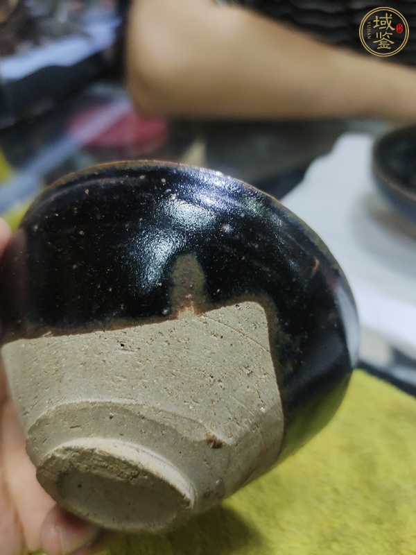 古玩陶瓷建窯系福清窯黑釉茶盞真品鑒賞圖