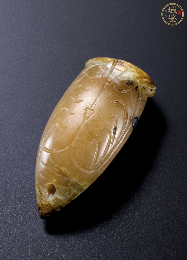 古玩玉器仿古做舊玉蟬真品鑒賞圖
