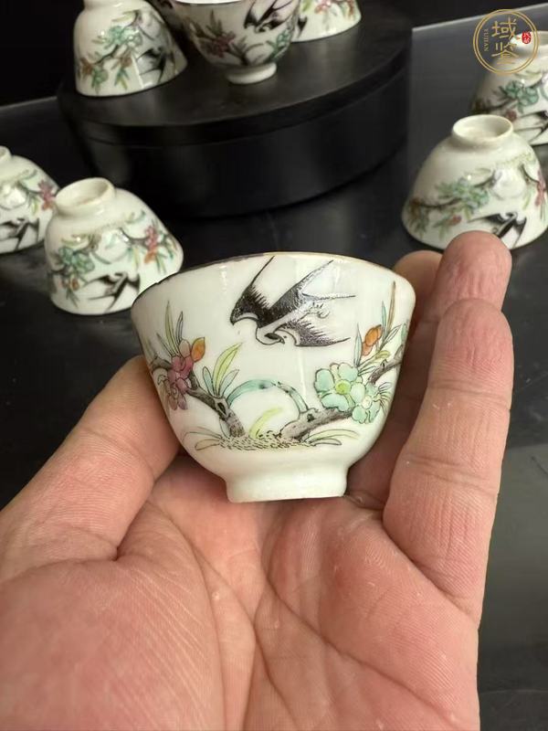 古玩粉彩杯真品鑒賞圖