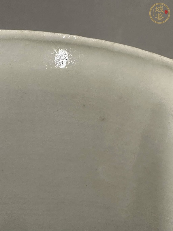 古玩陶瓷湖田窯刻花蓖紋娃娃碗真品鑒賞圖