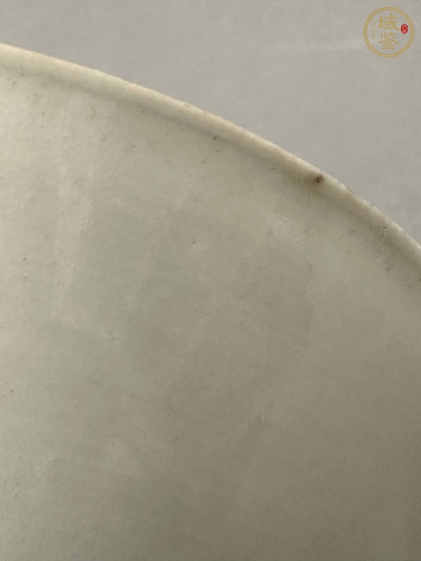 古玩陶瓷湖田窯刻花蓖紋娃娃碗真品鑒賞圖