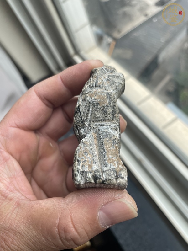 古玩銅器石雕獅子真品鑒賞圖