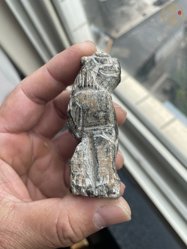 古玩銅器石雕獅子真品鑒賞圖