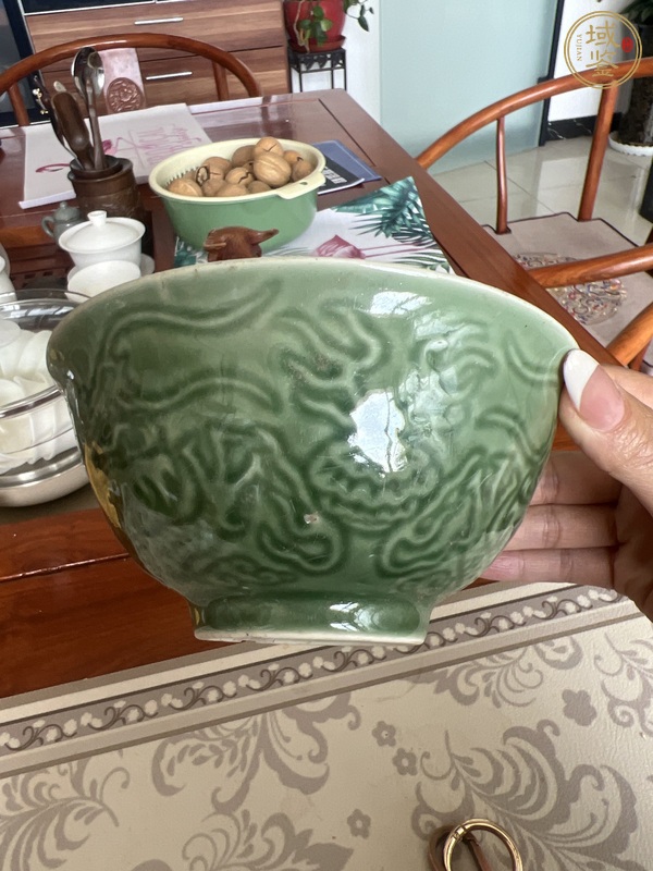 古玩龍紋碗真品鑒賞圖