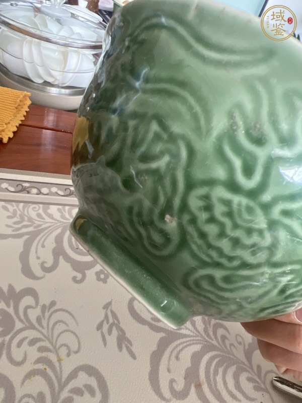 古玩陶瓷龍紋碗真品鑒賞圖