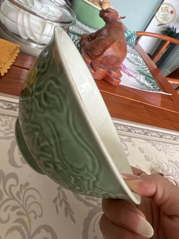 古玩陶瓷龍紋碗真品鑒賞圖