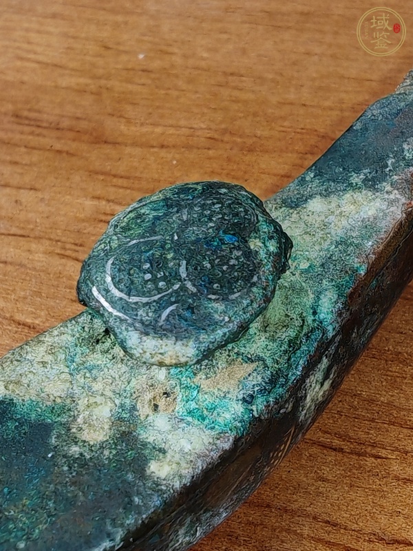 古玩銅器戰(zhàn)漢錯銀帶鉤真品鑒賞圖