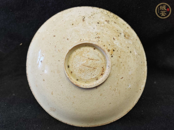 古玩陶瓷南定六出筋刻花盤真品鑒賞圖