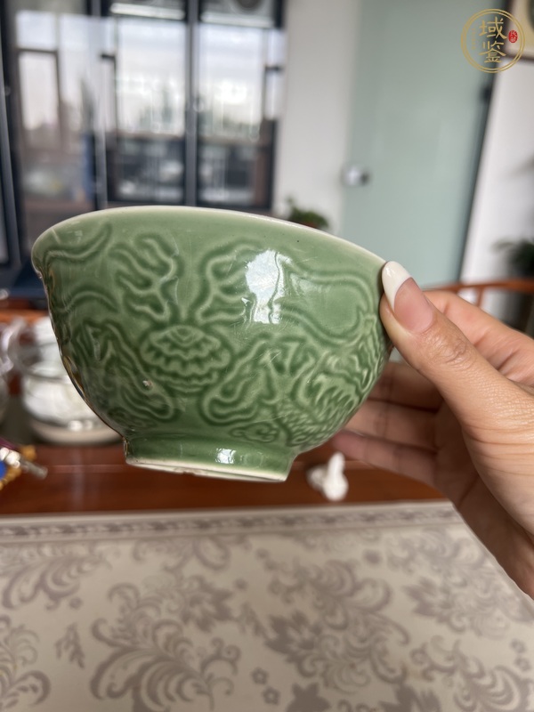 古玩陶瓷龍紋碗真品鑒賞圖