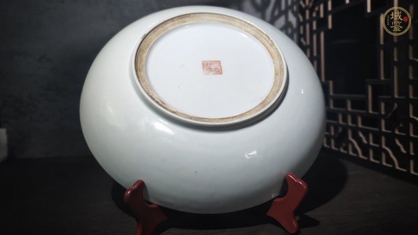 古玩陶瓷民國(guó)·粉彩五龍圖大盤(pán)真品鑒賞圖
