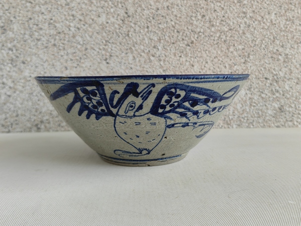 古玩陶瓷青花鳳紋碗拍賣，當(dāng)前價格450元