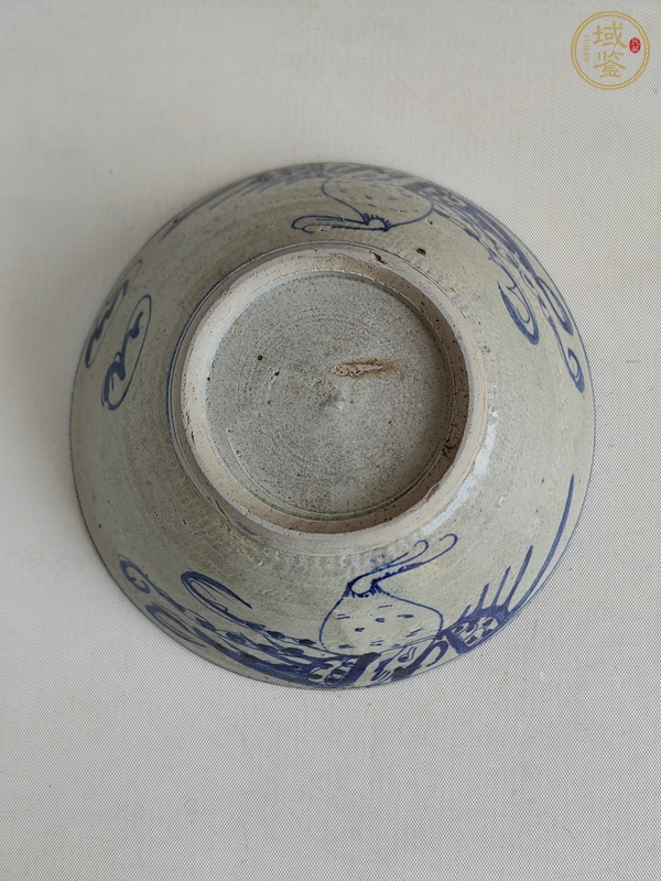 古玩陶瓷青花鳳紋碗真品鑒賞圖