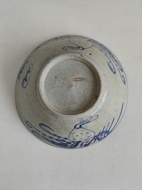古玩陶瓷青花鳳紋碗拍賣，當(dāng)前價格450元