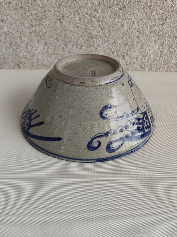 古玩陶瓷青花鳳紋碗拍賣，當(dāng)前價格450元