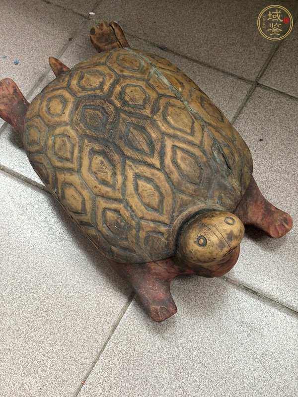 古玩木雕烏龜真品鑒賞圖