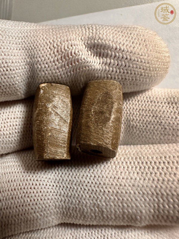 古玩玉器滑石素紋勒真品鑒賞圖