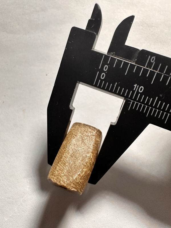 古玩玉器戰(zhàn)國素紋勒子一對拍賣，當前價格60元