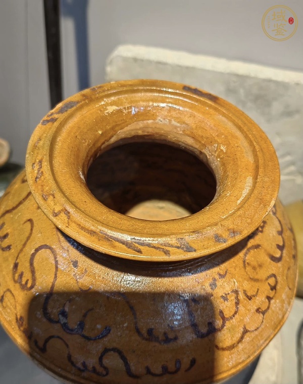 古玩陶瓷盤口壺真品鑒賞圖