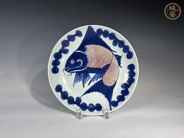 古玩陶瓷盤真品鑒賞圖