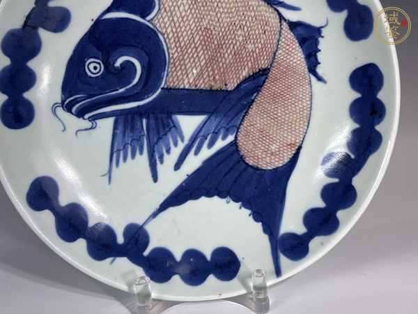 古玩陶瓷盤真品鑒賞圖