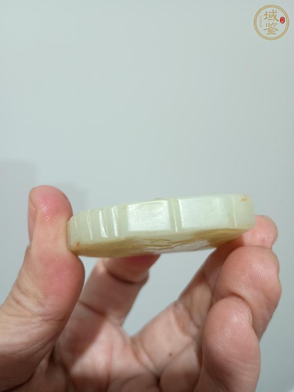 古玩玉器和田玉牌真品鑒賞圖