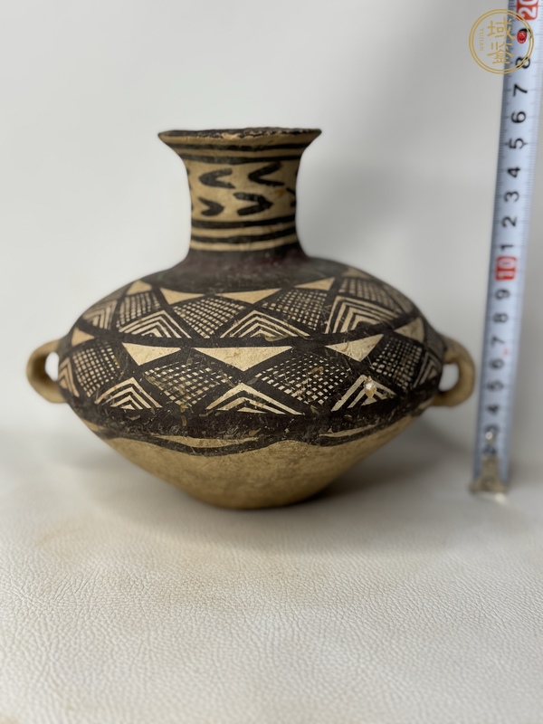 古玩馬家窯·雙系瓶真品鑒賞圖