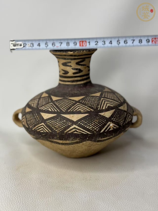 古玩陶瓷馬家窯·雙系瓶真品鑒賞圖