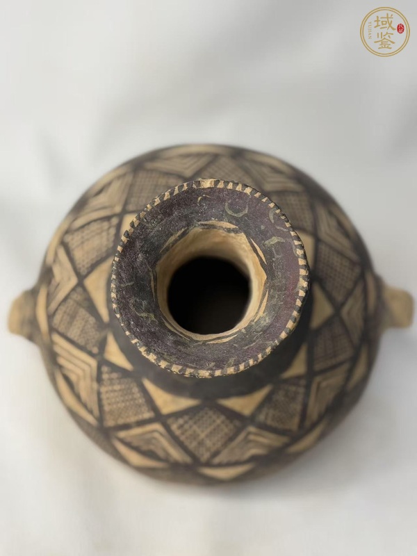 古玩陶瓷馬家窯·雙系瓶真品鑒賞圖