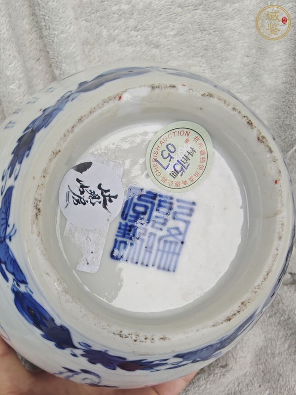 古玩陶瓷青花蓋罐真品鑒賞圖