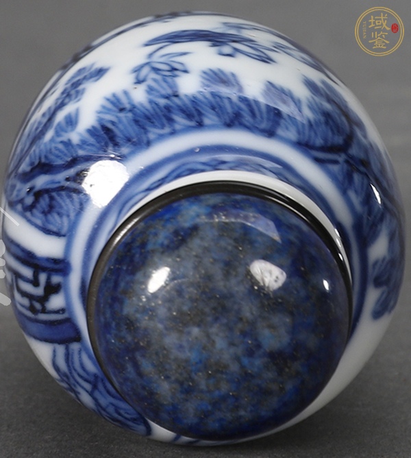 古玩陶瓷青花鼻煙壺真品鑒賞圖