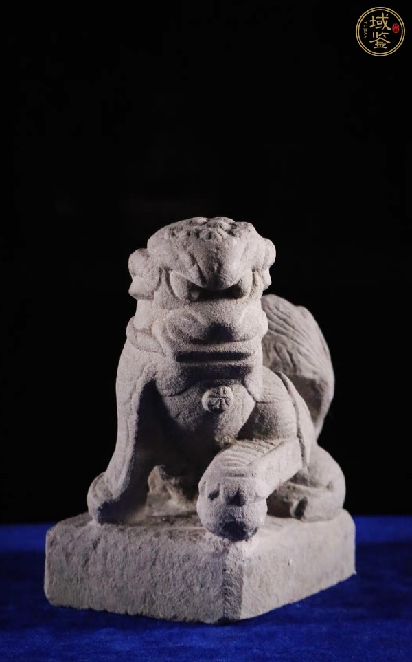 古玩雜項石獅擺件真品鑒賞圖