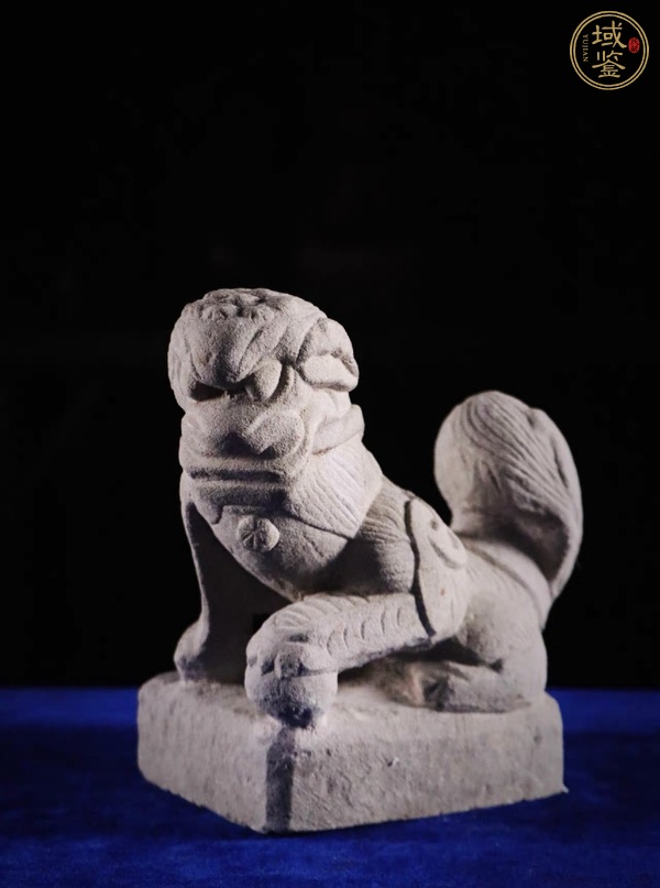 古玩雜項石獅擺件真品鑒賞圖