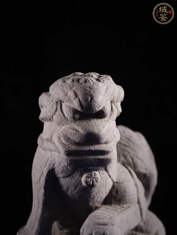 古玩雜項石獅擺件真品鑒賞圖